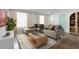 Stylish living room featuring modern furniture, hardwood floors, and soft natural lighting at 804 Brookdale Sw Dr, Atlanta, GA 30315