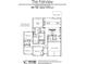 The Fairview floor plan features 4 bedrooms, 3 bathrooms, and a spacious ranch layout of approx. 2,278 sq. ft at 202 Willow St, Canton, GA 30114
