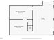 Basement floor plan, including unfinished storage, garage, and stairs at 4150 Sterling Pointe Dr, Douglasville, GA 30135