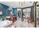 Bathroom featuring a tub with jets, vintage fixtures, and multiple mirrors at 837 Pine Ridge Dr, Lawrenceville, GA 30043
