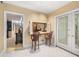 Breakfast bar with pass-through window to another room at 837 Pine Ridge Dr, Lawrenceville, GA 30043