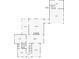 Detailed floor plan showcasing layout of living room, kitchen, sun room, garage and Gathering room at 837 Pine Ridge Dr, Lawrenceville, GA 30043