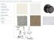 Interior design selections featuring wall paint colors, interior door styles, flooring options, and lighting fixtures at 4710 Crestline View Rd, Cumming, GA 30028