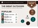 Outdoor report displays nearby outdoor activities at 9117 Hanover St, Lithia Springs, GA 30122