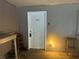 Image of the entrance door, numbered 1455, with a white painted finish and a small security peephole at 1455 Stone Mill Trce, Stone Mountain, GA 30083