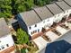 Back exterior with private decks, patios, and convenient parking at 4020 Townsend Ln, Atlanta, GA 30346