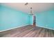 Bright dining room with modern chandelier at 35 Brookside Ct, Villa Rica, GA 30180