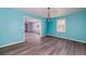 Bright dining room with modern chandelier at 35 Brookside Ct, Villa Rica, GA 30180