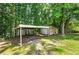 Shed with parking in secluded backyard at 35 Brookside Ct, Villa Rica, GA 30180