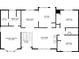 Detailed floor plan showcasing the layout of the main level, including room dimensions at 4958 Alpine Ct, Winston, GA 30187