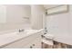 Bathroom featuring a sink with vanity, a toilet, and a shower/tub combo at 11473 Summer Creek Dr, Hampton, GA 30228