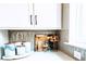 Close up of kitchen details, including stylish canisters and backsplash at 330 Carriage Glen Ln, Woodstock, GA 30188