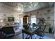 Open living space showcasing a comfortable seating area and a functional home office, perfect for a blended lifestyle at 330 Carriage Glen Ln, Woodstock, GA 30188