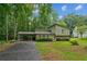 Quaint two-story home with covered parking, nestled among mature trees and lush landscaping at 480 Pineburr Ln, Stone Mountain, GA 30087