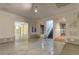 Spacious unfinished basement area with multiple doorways and stairs at 165 Country Mill Ln, Stockbridge, GA 30281