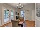 Charming dining room with french doors leading to outdoor deck at 3232 Valaire Drive Dr, Decatur, GA 30033