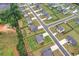An aerial view shows the property lines of a home within a verdant, Gathering-friendly community at 109 Jodi Pl, Locust Grove, GA 30248