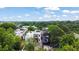 Aerial view of modern townhomes surrounded by lush greenery and trees at 167 Sampson Ne St, Atlanta, GA 30312
