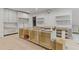 Kitchen under construction with modern cabinets and fixtures, offering ample space for customization at 4125 Ashwoody Ne Trl, Brookhaven, GA 30319