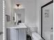 Stylish bathroom featuring a sleek vanity, modern fixtures, and a glass-enclosed shower at 4222 Rickenbacker Ne Dr # 9, Atlanta, GA 30342