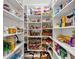 Pantry with ample shelving and storage for food and household goods at 4222 Rickenbacker Ne Dr # 9, Atlanta, GA 30342