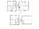 Multiple floors of a home floorplan at 3323 Silver Ridge Ct, Duluth, GA 30096