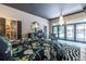Bright main bedroom with a ceiling fan and access to the backyard at 4850 Lake Fjord Pass, Marietta, GA 30068