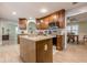 Beautiful kitchen with granite countertops, stainless steel appliances, and a functional island at 549 Greenridge Ln, Loganville, GA 30052