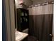 Standard bathroom with shower and basic amenities is perfect for a small home at 49 Brinkley Ct, Dallas, GA 30157