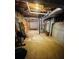 Unfinished basement with exercise equipment, water heater and exposed ceiling at 2640 Preston Ridge Ln, Dacula, GA 30019