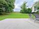 Backyard featuring an outdoor patio with furniture and a grassy lawn at 2647 Midler Ct, Buford, GA 30519