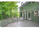 Inviting backyard deck with gray wood, perfect for enjoying the serene natural surroundings at 425 Bellflower Ct, Roswell, GA 30076