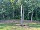 A wooden fence surrounds the backyard backing up to the trees at 17 Kola Ln, Rydal, GA 30171