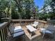 Outdoor deck furnished with seating, perfect for relaxation and entertainment at 17 Kola Ln, Rydal, GA 30171