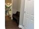 Hallway featuring storage closet, bench and bathroom access at 17 Kola Ln, Rydal, GA 30171