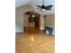 Open living area showcasing hardwood floors and a spacious layout at 2191 Rockbridge Road # 2603, Stone Mountain, GA 30087