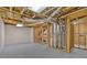 Open basement with exposed ductwork and framework, ready for renovation or storage at 225 Hitchcock Dr, Villa Rica, GA 30180