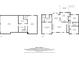 Floor plans of the basement and main floor, showcasing the layout with a garage, living spaces, and bedrooms at 225 Hitchcock Dr, Villa Rica, GA 30180
