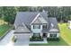 Aerial shot of a beautiful two story home with a two car garage at 31 Thunderhawk Ne Ln, Rydal, GA 30171