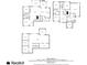 Complete floor plan set showcasing all levels of the property, including the basement at 5830 Caveat Ct, Suwanee, GA 30024