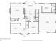 Main level floor plan featuring living room, kitchen, dining room, and office at 5615 Toccoa Dr, Douglasville, GA 30135