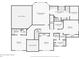 Second floor plan featuring bedrooms, bathrooms and closet spaces at 5615 Toccoa Dr, Douglasville, GA 30135