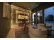Stylish home office with custom shelving, modern lighting, and comfortable seating at 292 Highway 279, Fayetteville, GA 30214