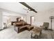 Finished basement with a rustic-style couch, pool table, and kitchenette at 1380 Wayne Ne Ave, Atlanta, GA 30306
