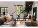 Stylish dining area with unique decor and hardwood floors at 1380 Wayne Ne Ave, Atlanta, GA 30306