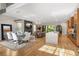 Spacious open floorplan with dining, living, and kitchen areas featuring hardwood floors at 1380 Wayne Ne Ave, Atlanta, GA 30306