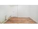 Unfinished basement with damaged walls and floor at 2875 Monterey Dr, Decatur, GA 30032