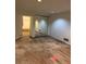 Bedroom with a mirrored closet and flooring damage at 2875 Monterey Dr, Decatur, GA 30032