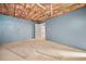 Unfinished basement with visible insulation and concrete walls at 2958 Paul Harris Rd, Dallas, GA 30157