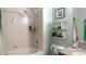 Well-maintained bathroom features shower and glass shelving at 3338 Peachtree Ne Rd # 1506, Atlanta, GA 30326